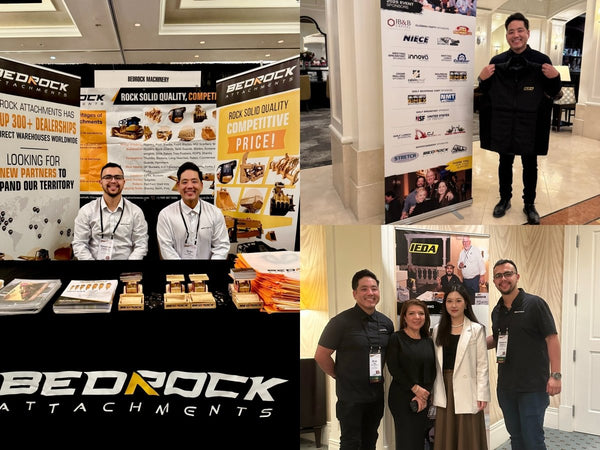 Bedrock Machinery Celebrates Success at the IEDA Annual Meeting 2025 - Bedrock Attachments