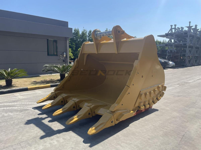 104in Heavy Duty Excavator Bucket fits CAT 395 Excavator, JC Linkage - EB395JCSD - 104 - 6.5 - Excavator Bucket - Bedrock Attachments