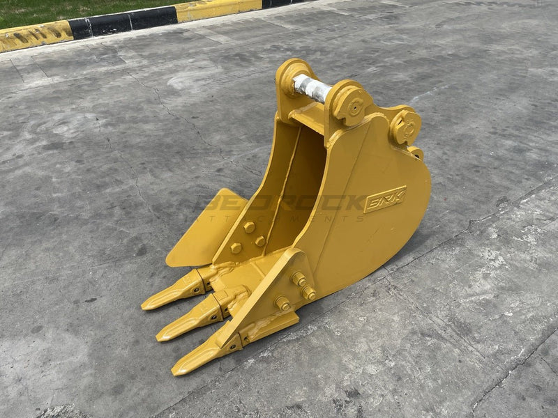 12in Heavy Duty Excavator Bucket fits CAT 303.5/E/E2,304/E2,304.5E Excavator - EB304HD - 12 - 0.05 - Excavator Bucket - Bedrock Attachments