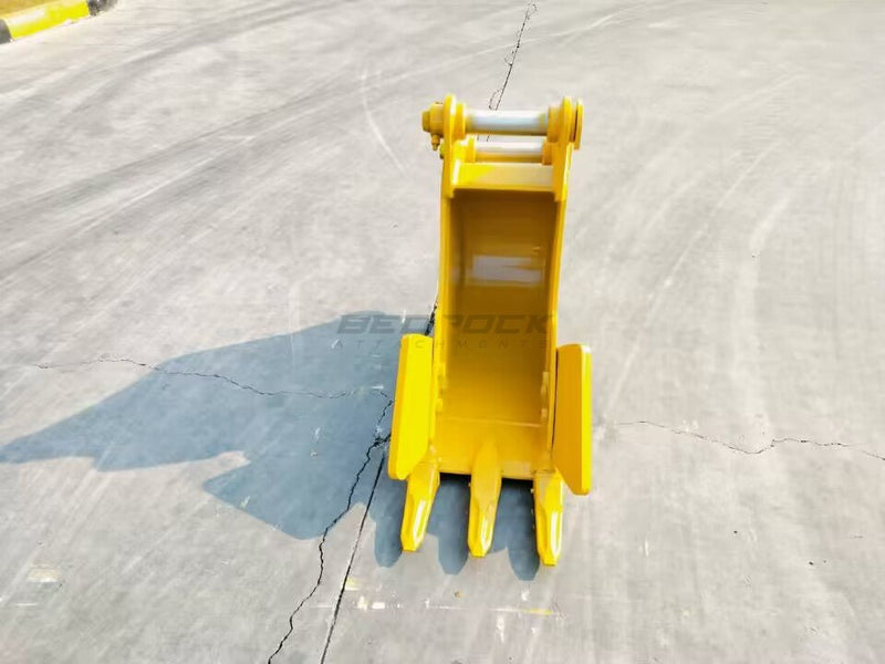 12in Lightened General Purpose Excavator Bucket fits CAT 306 Excavator - EB306GP - 12 - L - Excavator Bucket - Bedrock Attachments