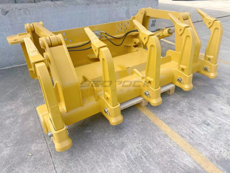 2 BBL Cylinders MS Ripper fits CAT 966 Wheel Loader - WR03 - Loader Ripper - Bedrock Attachments