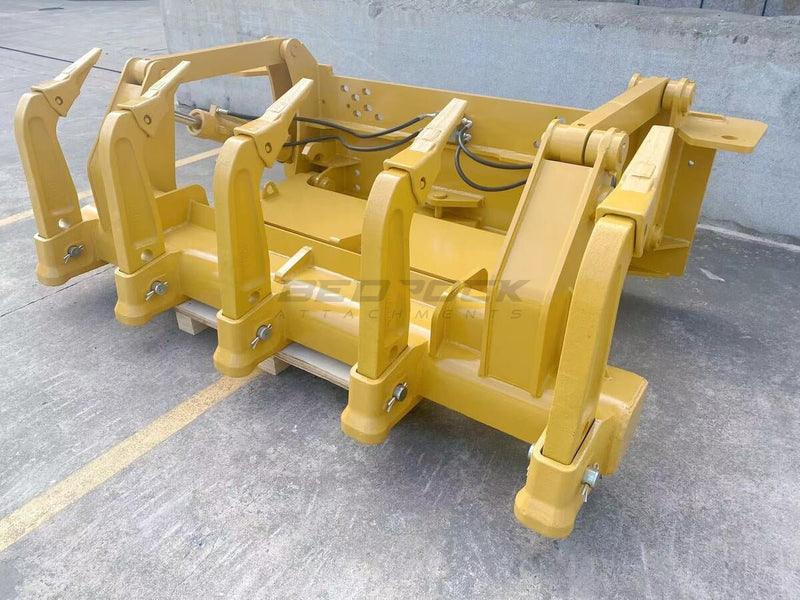 2 BBL Cylinders MS Ripper fits CAT 966 Wheel Loader - WR03 - Loader Ripper - Bedrock Attachments