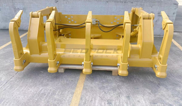 2 BBL Cylinders MS Ripper fits CAT 966 Wheel Loader - WR03 - Loader Ripper - Bedrock Attachments