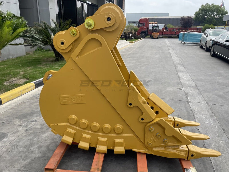 30in Heavy Duty Excavator Bucket fits CAT 336 Excavator DB linkage - EB336DBHD - 30 - 0.73 - Excavator Bucket - Bedrock Attachments