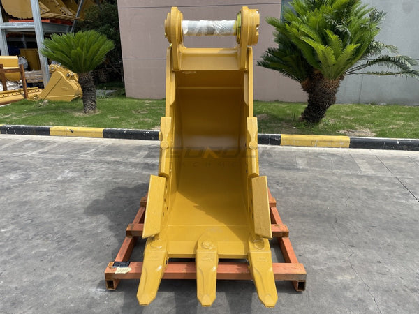 30in Heavy Duty Excavator Bucket fits CAT 336 Excavator DB linkage - EB336DBHD - 30 - 0.73 - Excavator Bucket - Bedrock Attachments