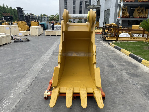 36in Heavy Duty Excavator Bucket fits CAT 349 Excavator, TB Linkage - EB349TBHD - 36 - 1.41 - Excavator Bucket - Bedrock Attachments