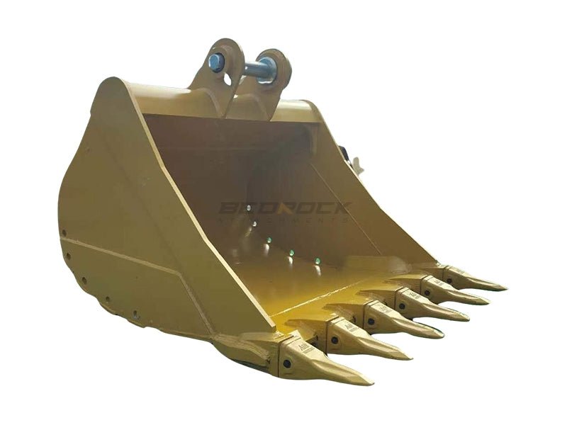 48in Excavator Cleaning Bucket fits CAT 312 Excavator, 0.6m3 - EB312ACL - 48 - 0.6 - T - Excavator Bucket - Bedrock Attachments