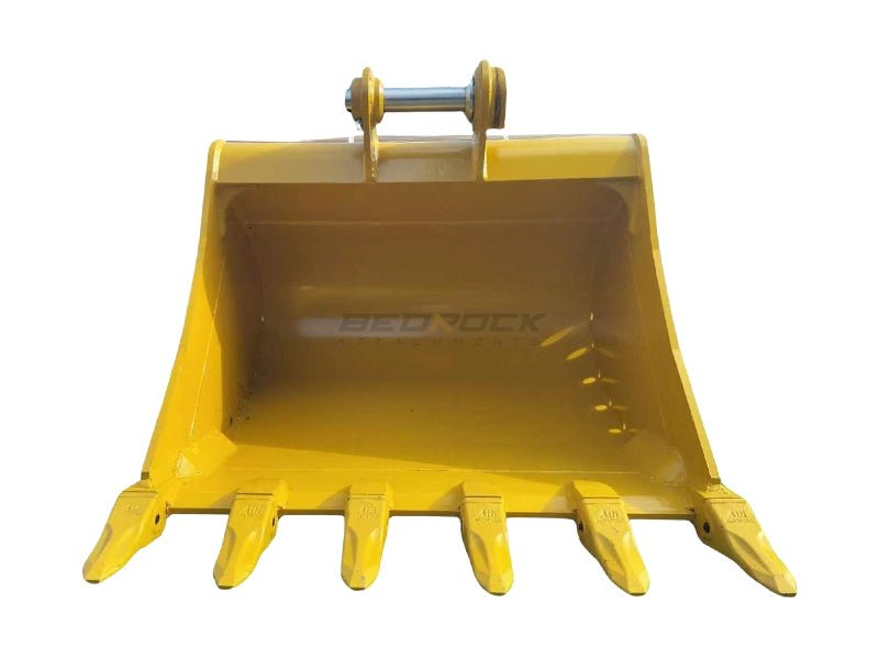 48in Excavator Cleaning Bucket fits CAT 312 Excavator, 0.6m3 - EB312ACL - 48 - 0.6 - T - Excavator Bucket - Bedrock Attachments