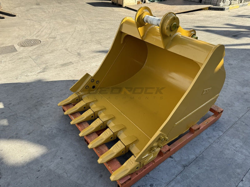 48in General Purpose Bucket fits CAT 312 Excavator - EB312AGP - 48 - 0.8 - Excavator Bucket - Bedrock Attachments