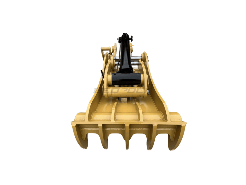 5 Teeth 60” Pin ON Excavator Thumb fits CAT 330D 336D 336E 330 336 Next Gen Pro Plus - ET100 - PO5T60 - Excavator Full Rotation Thumb - Bedrock Attachments