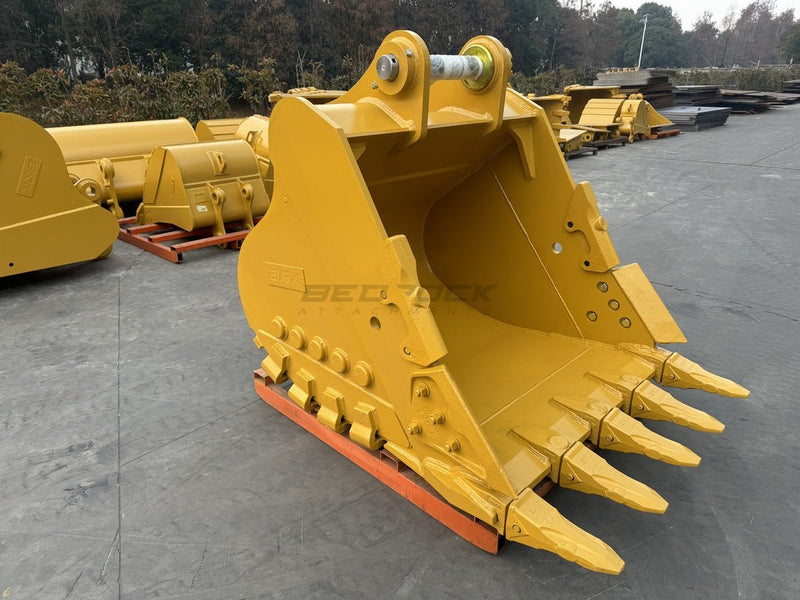 54in Heavy Duty Excavator Bucket fits CAT 330 Excavator D Linkage - EB330DHD - 54 - 1.64 - Excavator Bucket - Bedrock Attachments