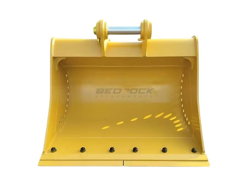 60” Excavator Cleaning Bucket fits CAT 320 Excavator, B Linkage - EB320BCL - 60 - 0.69 - Excavator Bucket - Bedrock Attachments