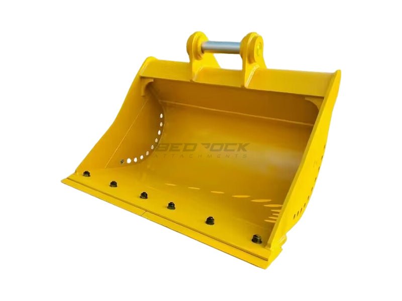 60” Excavator Cleaning Bucket fits CAT 320 Excavator, B Linkage - EB320BCL - 60 - 0.69 - Excavator Bucket - Bedrock Attachments