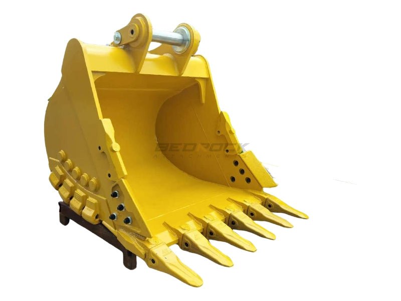 60in Heavy Duty Excavator Bucket fits CAT 336 Excavator DB Linkage - EB336DBHD - 60 - 1.87 - Excavator Bucket - Bedrock Attachments