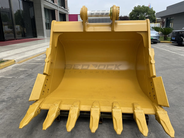 65in Heavy Duty Excavator Bucket fits CAT 324D/E,326D2/F,329D/D2/E,330D2/F,335F Excavator - EB324CBHD - 65 - 1.92 - Excavator Bucket - Bedrock Attachments