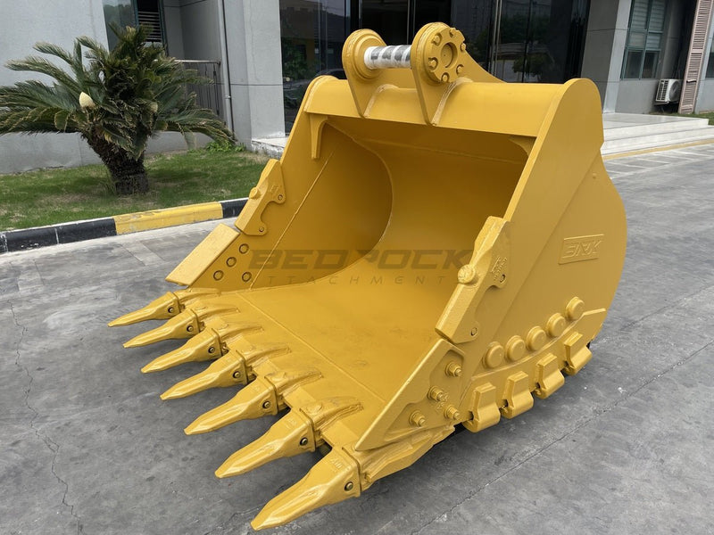 65in Heavy Duty Excavator Bucket fits CAT 324D/E,326D2/F,329D/D2/E,330D2/F,335F Excavator - EB324CBHD - 65 - 1.92 - Excavator Bucket - Bedrock Attachments