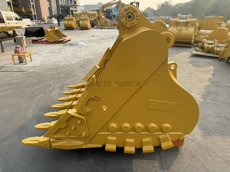 66in Heavy Duty Excavator Bucket fits CAT 330 Excavator D Linkage - EB330DHD - 66 - 2.08 - Excavator Bucket - Bedrock Attachments