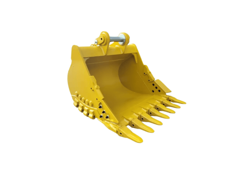 66in Heavy Duty Excavator Bucket fits CAT 336 Excavator DB Linkage - EB336DBHD - 66 - 2.1 - Excavator Bucket - Bedrock Attachments