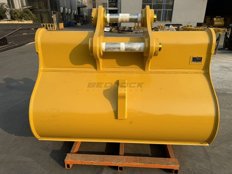 72in Heavy Duty Excavator Bucket fits CAT 330 Excavator D Linkage - EB330DHD - 72 - 2.30 - Excavator Bucket - Bedrock Attachments