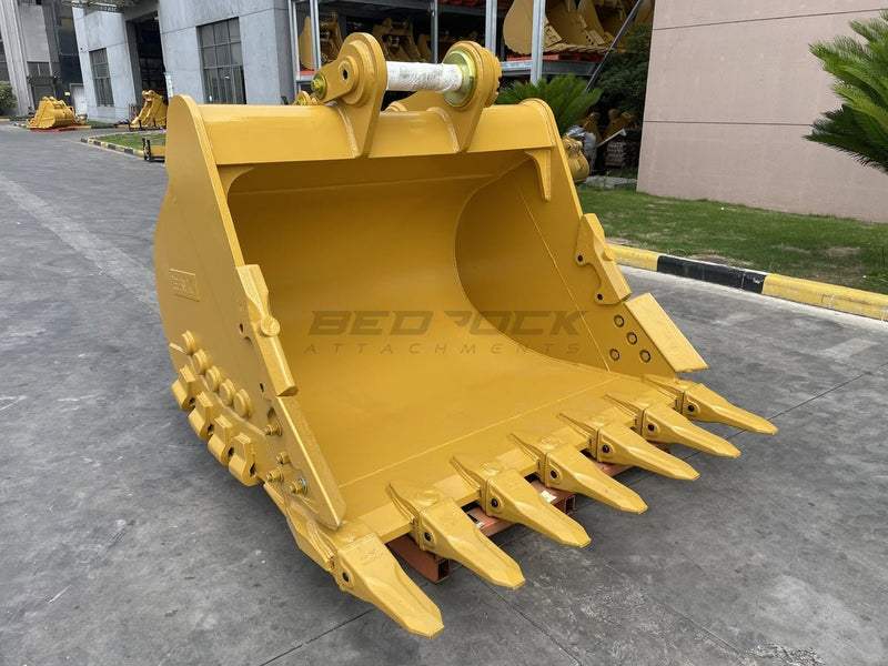 72in Heavy Duty Excavator Bucket fits CAT 336 Excavator DB Linkage - EB336DBHD - 72 - 2.36 - Excavator Bucket - Bedrock Attachments