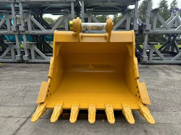 73in Service Rock Excavator Bucket fits CAT 350 Excavator, UB /VB2 Linkage - EB350UBHD - 73 - 3.2 - 7T - Excavator Bucket - Bedrock Attachments