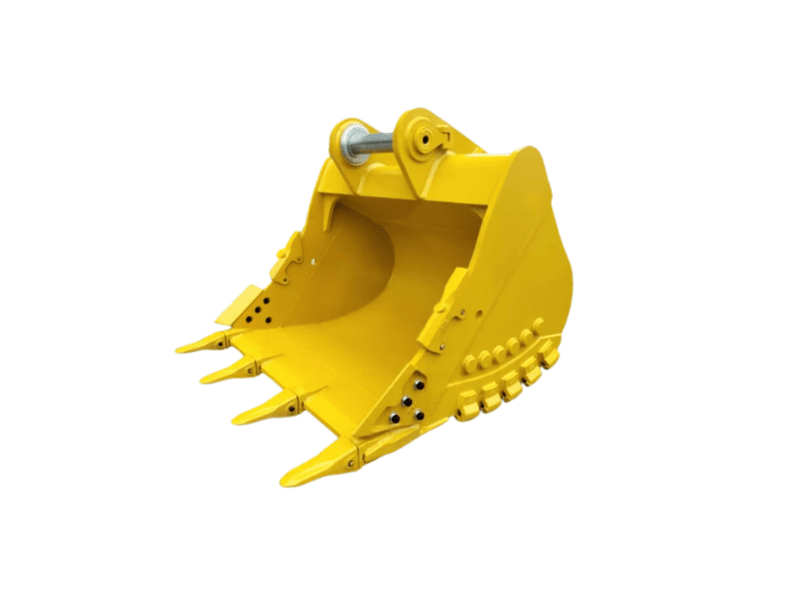 73in Service Rock Excavator Bucket fits CAT 350 Excavator, UB /VB2 Linkage - EB350UBHD - 73 - 3.2 - Excavator Bucket - Bedrock Attachments