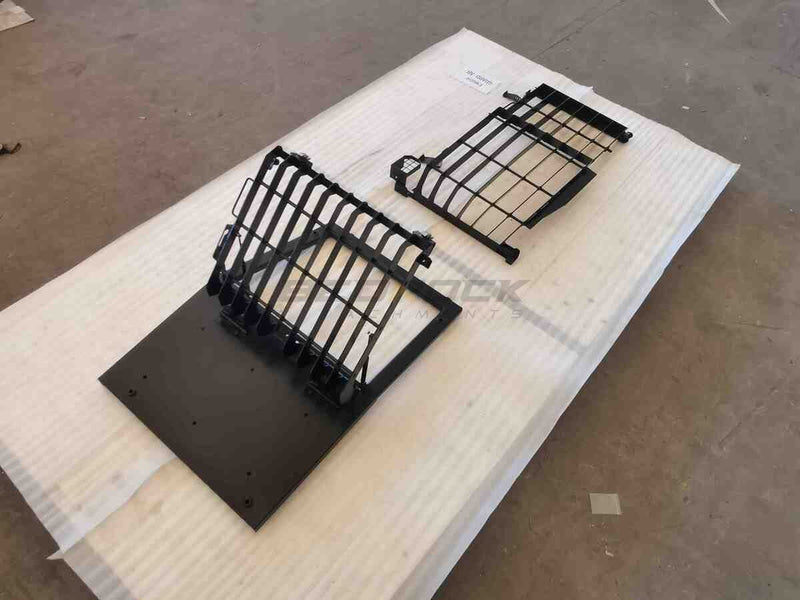 Front Window Guard/ Screens fits CAT 306 - 310 Mini Excavators - EWG09 - Excavator Window Guard - Bedrock Attachments