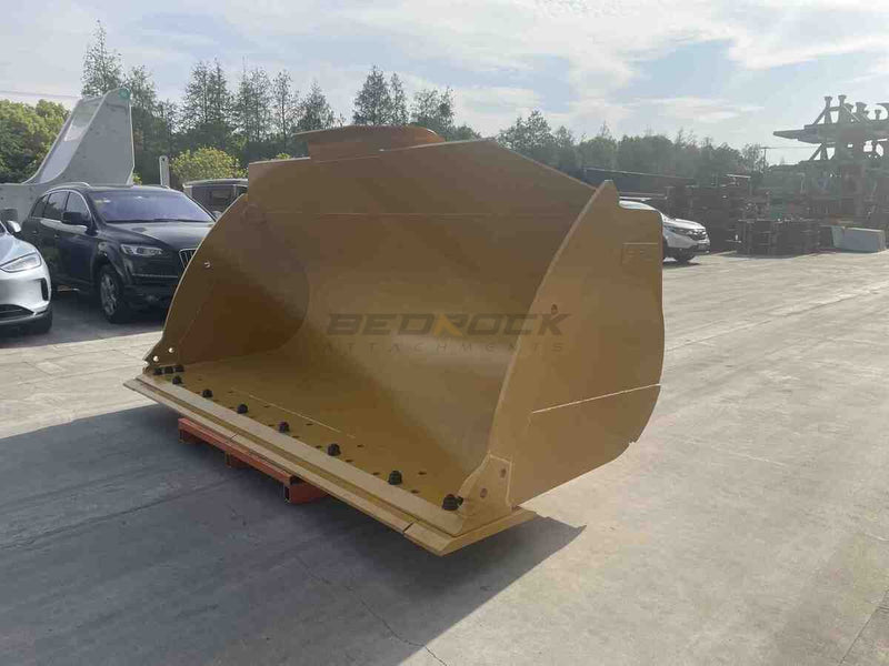 Loader Bucket PIN ON CAT 966 966GC 966H 966K 966L 966M 966G 966XE 972 972M 972XE 972H 972G 972K 972L, 4.2m3, 127in - WLB966PO - 127 - 4.2 - Loader Bucket - Bedrock Attachments