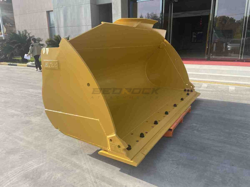 Loader Bucket PIN ON CAT 966 966GC 966H 966K 966L 966M 966G 966XE 972 972M 972XE 972H 972G 972K 972L, 4.2m3, 127in - WLB966PO - 127 - 4.2 - Loader Bucket - Bedrock Attachments