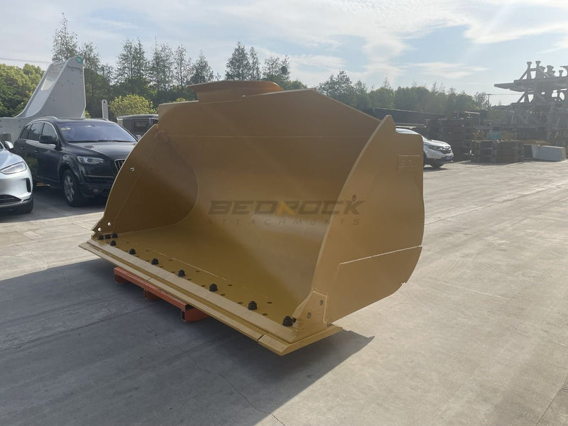 Loader Bucket PIN ON CAT 966 966H 966K 966L 966M 966G 966GC 966XE, 972 972G 972L 972H 972K 972M 972XE, 3.5m3, 115in - WLB966PO - 115 - 3.5 - Loader Bucket - Bedrock Attachments