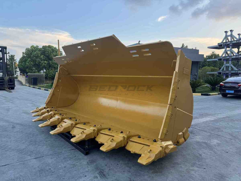 Loader Bucket PIN ON CAT 992K, 9m3, 192in, ROCK - WLRB992PO - 192 - 9.0 - Loader Bucket - Bedrock Attachments