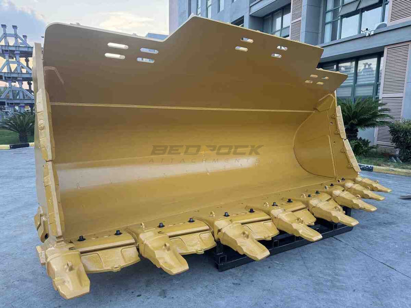 Loader Bucket PIN ON CAT 992K, 9m3, 192in, ROCK - WLRB992PO - 192 - 9.0 - Loader Bucket - Bedrock Attachments