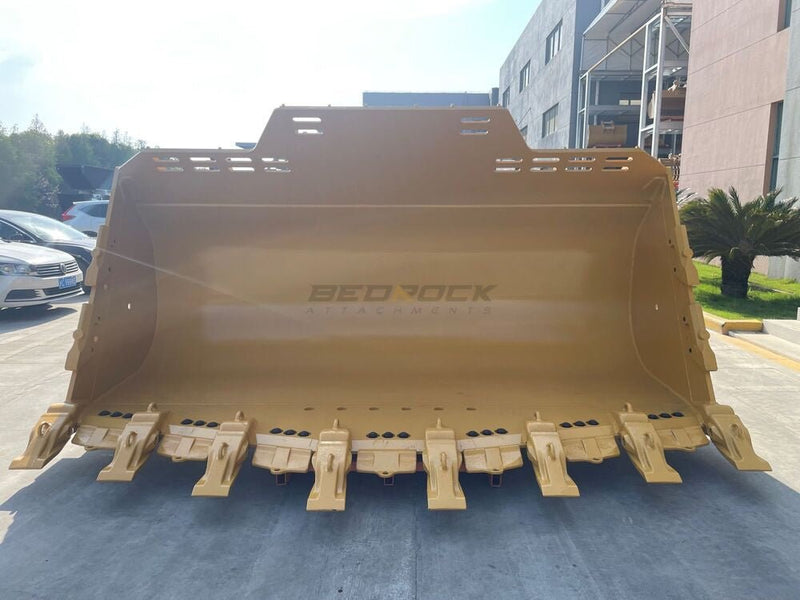 Loader Bucket PIN ON CAT988K 6.9m3 158in-WLB988PO-158-6.9-Loader Bucket-Bedrock Attachments