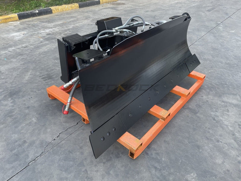 Mini Hydraulic Excavator/Skid Steer Loader 6 Way Blade, 79in - SK6W - 79 - Skid Steer - Bedrock Attachments