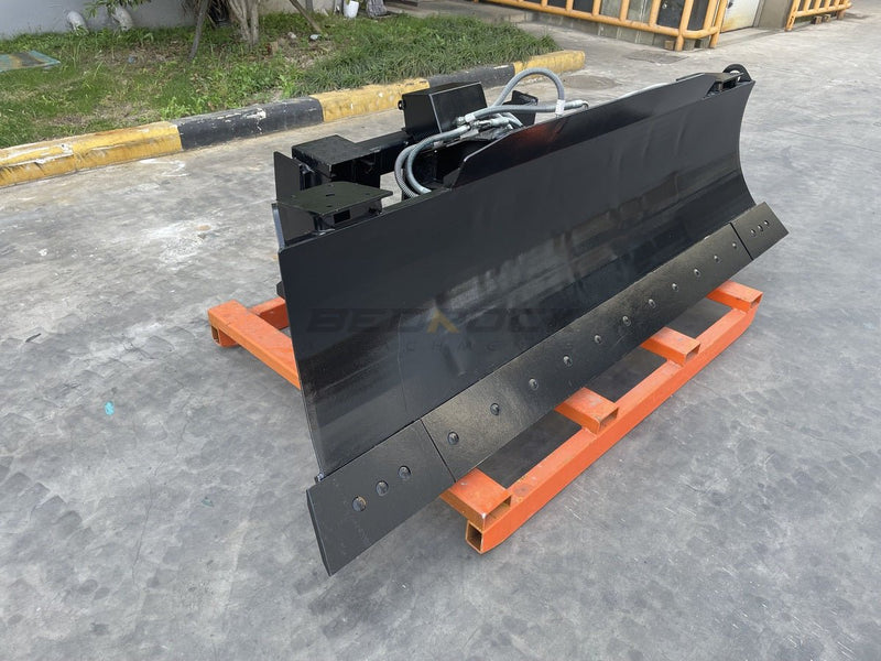 Mini Hydraulic Excavator/Skid Steer Loader 6 Way Blade, 92in - SK6W - 92 - Skid Steer - Bedrock Attachments