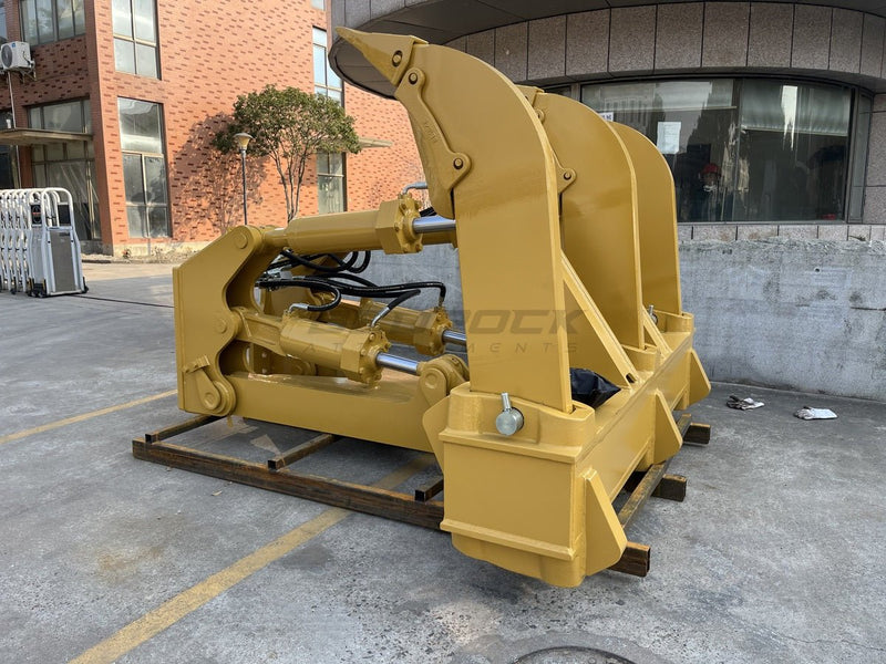 MS Ripper fits Komatsu D155 AX - 8 Bulldozer - BR57 - Bulldozer Ripper - Bedrock Attachments