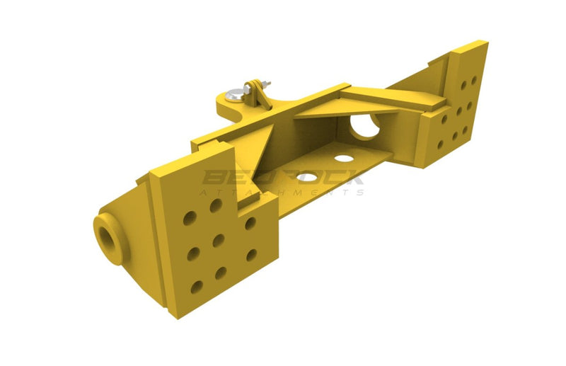 PIN ON Drawbar for D6R Ripper with 1 Cylinder - BDB10 - Bulldozer Drawbar - Bedrock Attachments