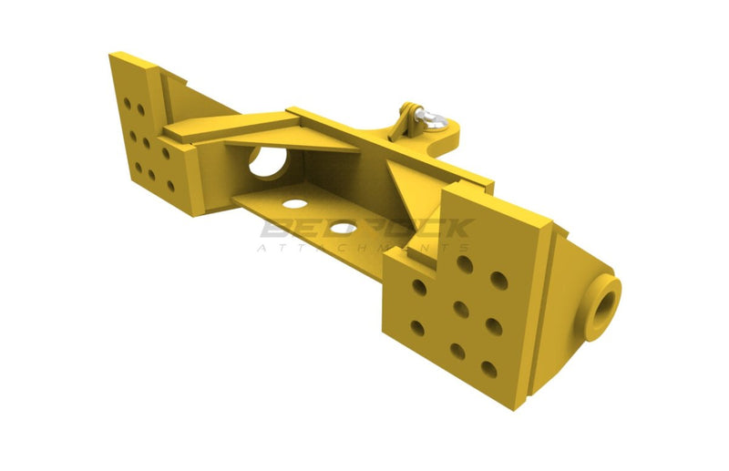 PIN ON Drawbar for D6R Ripper with 1 Cylinder - BDB10 - Bulldozer Drawbar - Bedrock Attachments