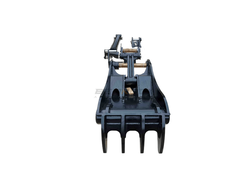 Thumb fits 80mm Pin Excavators, PIN ON, 4 Teeth, 80mm Pin , 36 In Bucket - EPT80 - PO4T36 - Partial Rotation Thumb - Bedrock Attachments