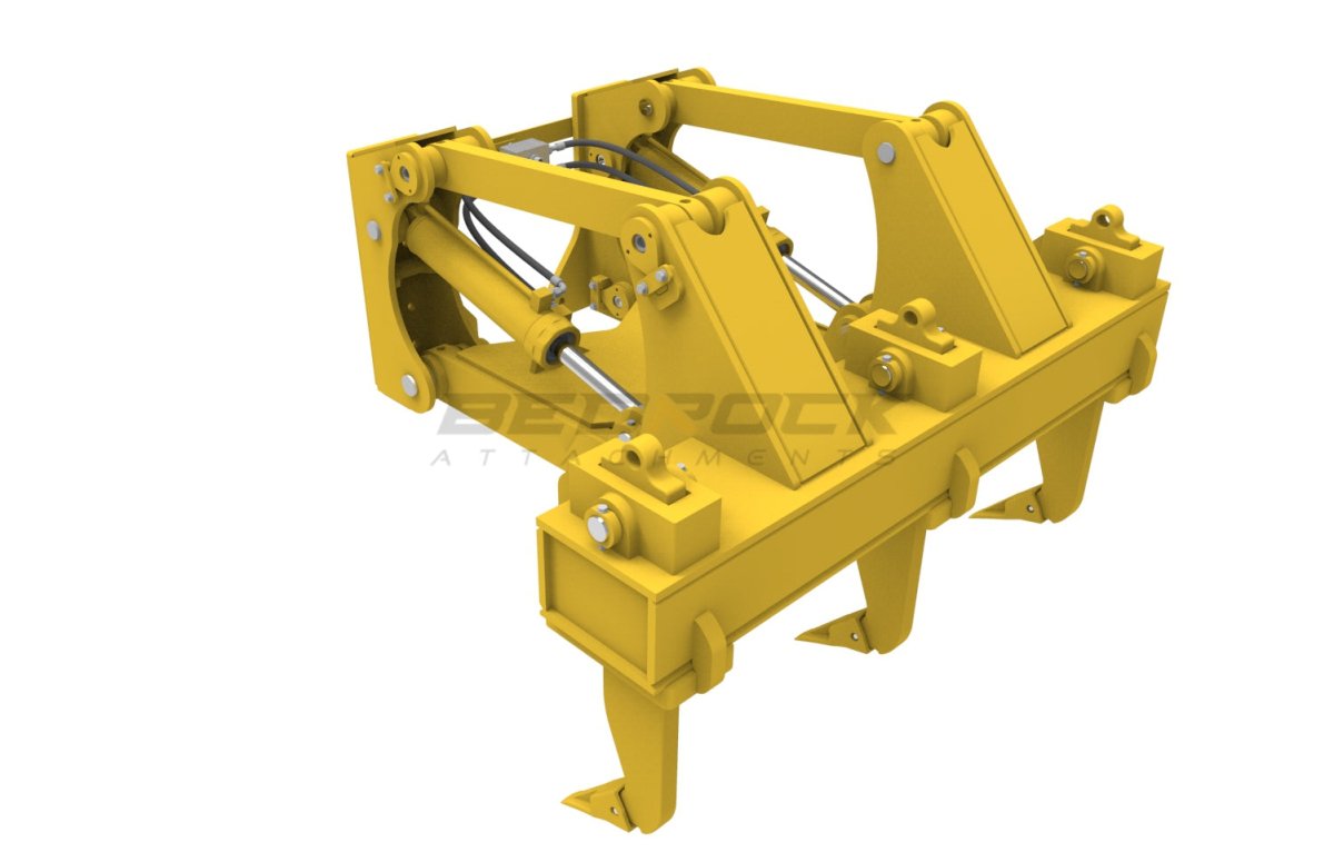 2BBL Heavy Duty Ripper fits D6K D6K2 Bulldozer - Bedrock Attachments