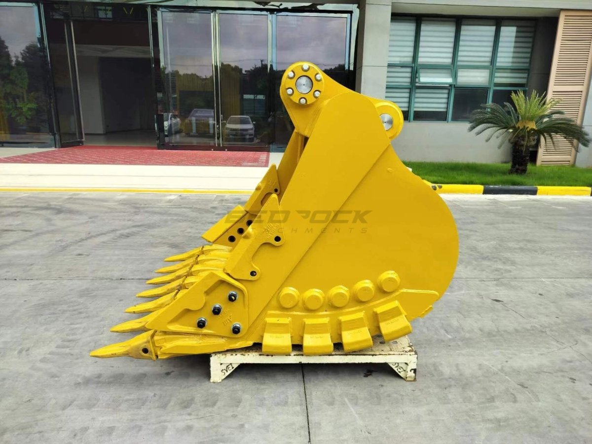 60in Heavy Duty Excavator Bucket Fits Cat 320 Excavator Cb Linkage Bedrock Attachments 